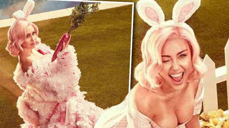 Miley Cyrus w sesji wielkanocnej