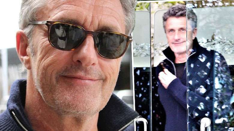 Paweł Pawlikowski w restauracji w Los Angeles