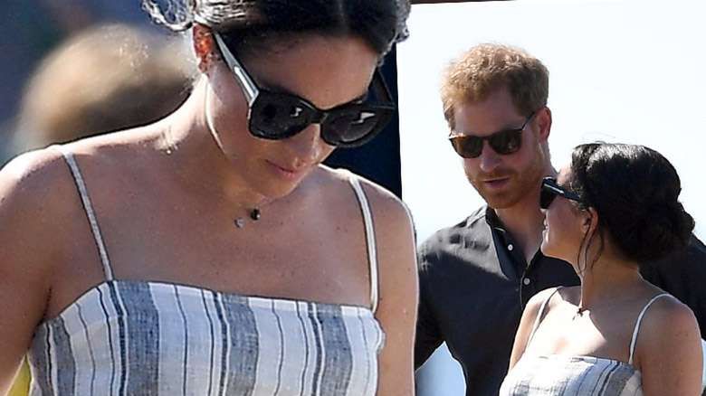 Meghan Markle w odważnej ciążowej kreacji