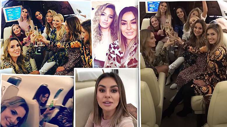 Gwiazdy leciały samolotem na otwarcie sklepu Sugarfree do Wrocławia