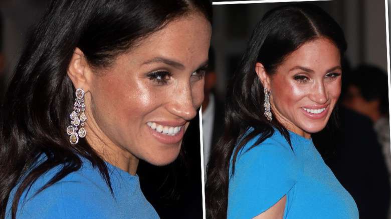 Meghan Markle z ciążowym brzuszkiem na przyjęciu na Fidżi