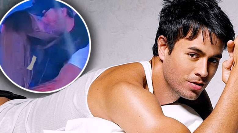 Enrique Iglesias pocałował fankę