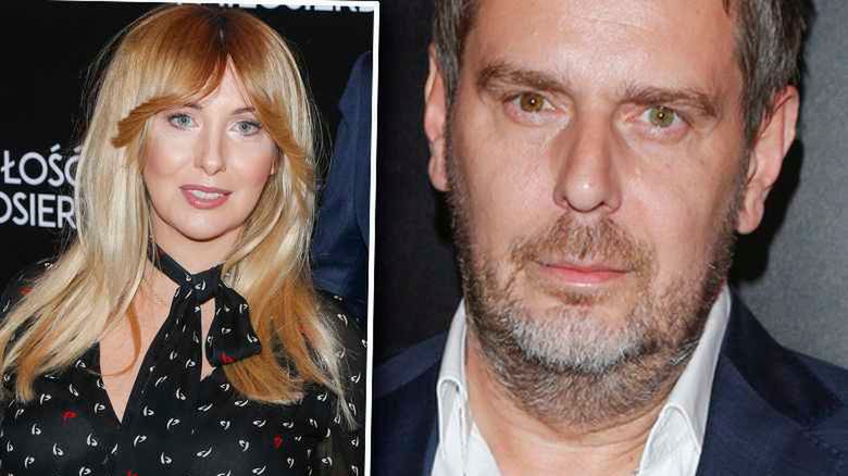 Wojciech Amaro z żoną