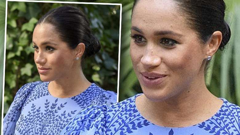 Meghan Markle i książę Harry na spotkaniu z królem Maroka