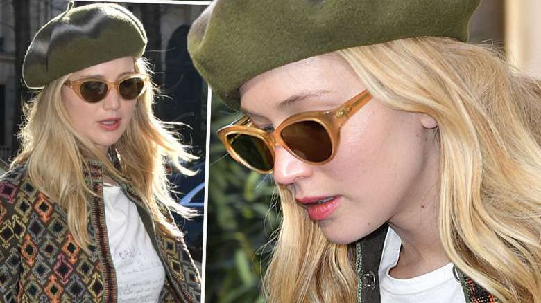 Jennifer Lawrence na przymiarkach sukni ślubnej u Diora