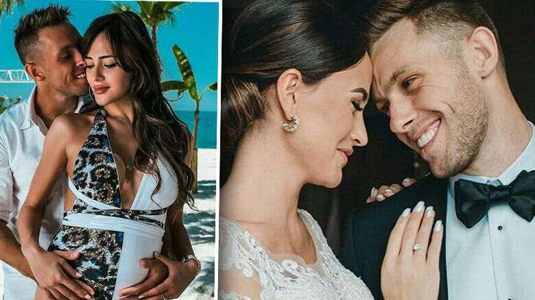 Lana Rybus ciąża Maciej Rybus