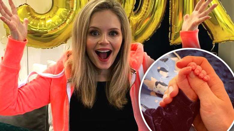 Olga Kalicka z synem