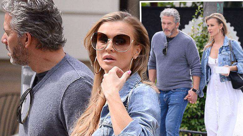 Joanna Krupa i Douglas Nunes na spacerze w Warszawie