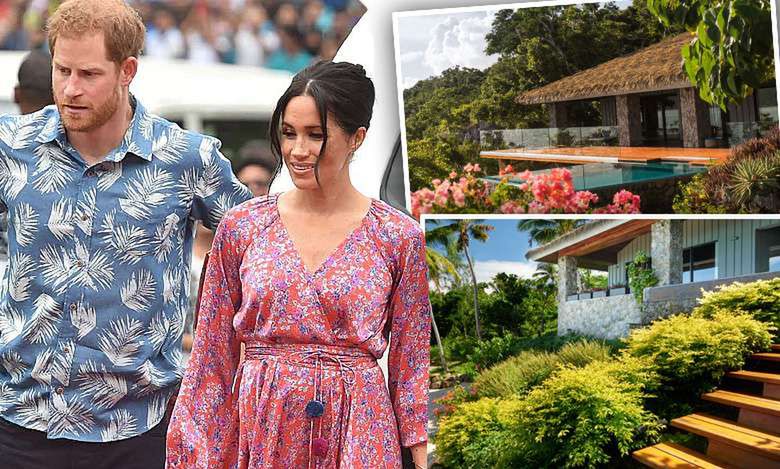 Meghan Markle i książę Harry na Fidżi zamieszkali na prywatnej luksusowej wyspie! Warunki są niebiańskie!