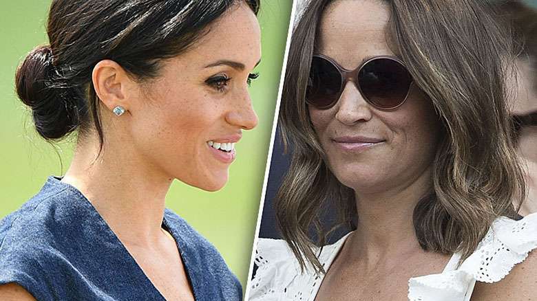 Meghan Markle i Pippa Middleton z taką samą torebką