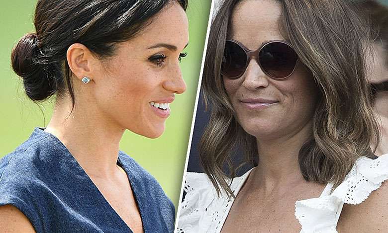 Meghan Markle i Pippa Middleton z taką samą torebką