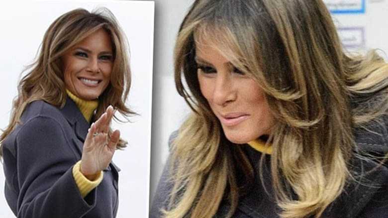 Melania Trump z wizytą w szkole artystycznej