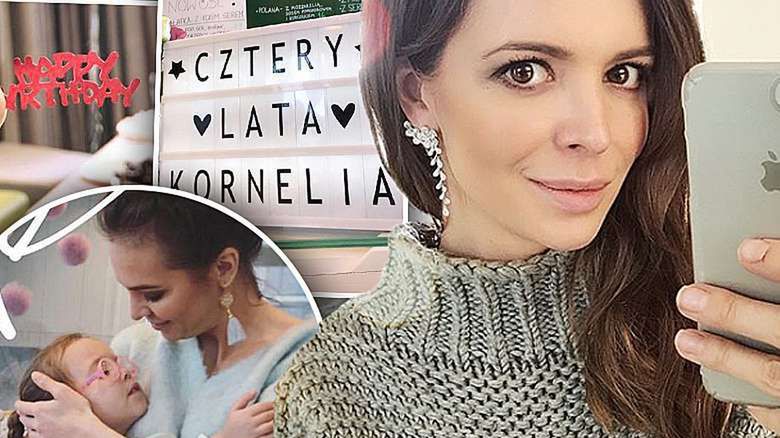Ania Wendzikowska wyprawiła przyjęcie urodzinowe z okazji 4. urodzin córki Kornelii