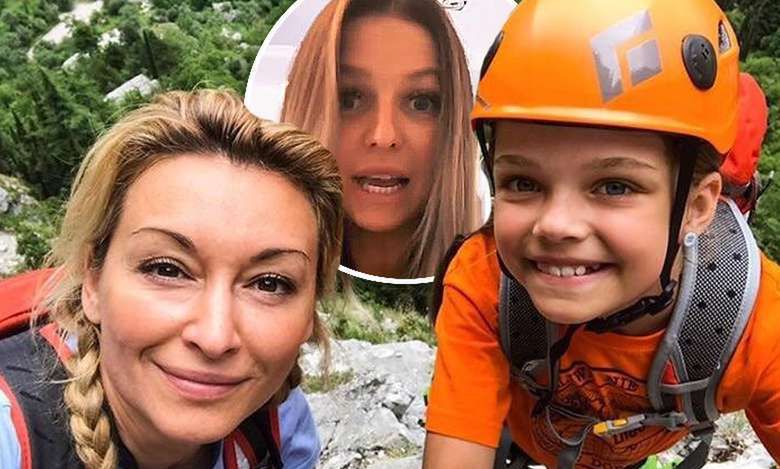 Martyna Wojciechowska zabrała córkę na ryzykowną wyprawę. Umiejętności Marysi zadziwiły nawet Annę Lewandowską!