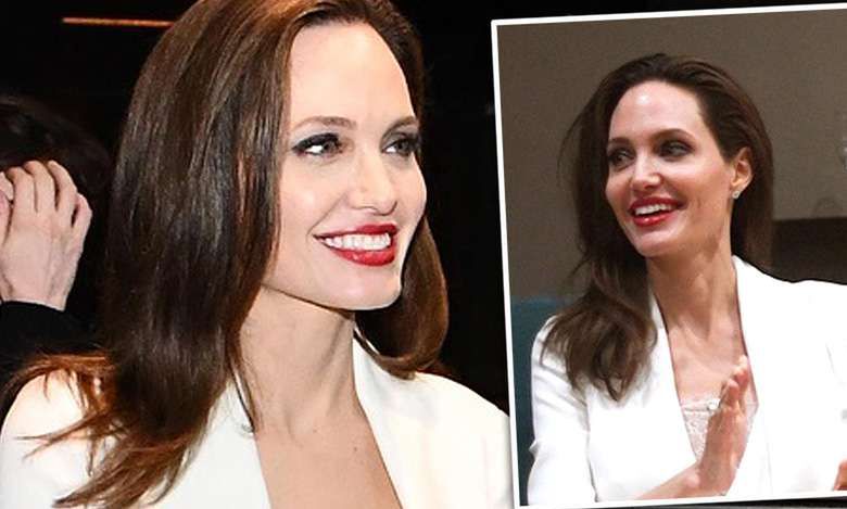 Głęboki dekolt i to rozcięcie... Angelina Jolie rozkwita przed rozwodem! Tak seksownie nie wyglądała od dawna