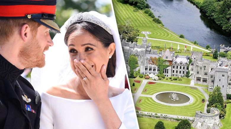 Meghan Markle i książę Harry wypoczywają w zamku Ashford