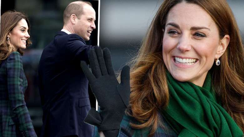 Księżna Kate i książę William w Dundee