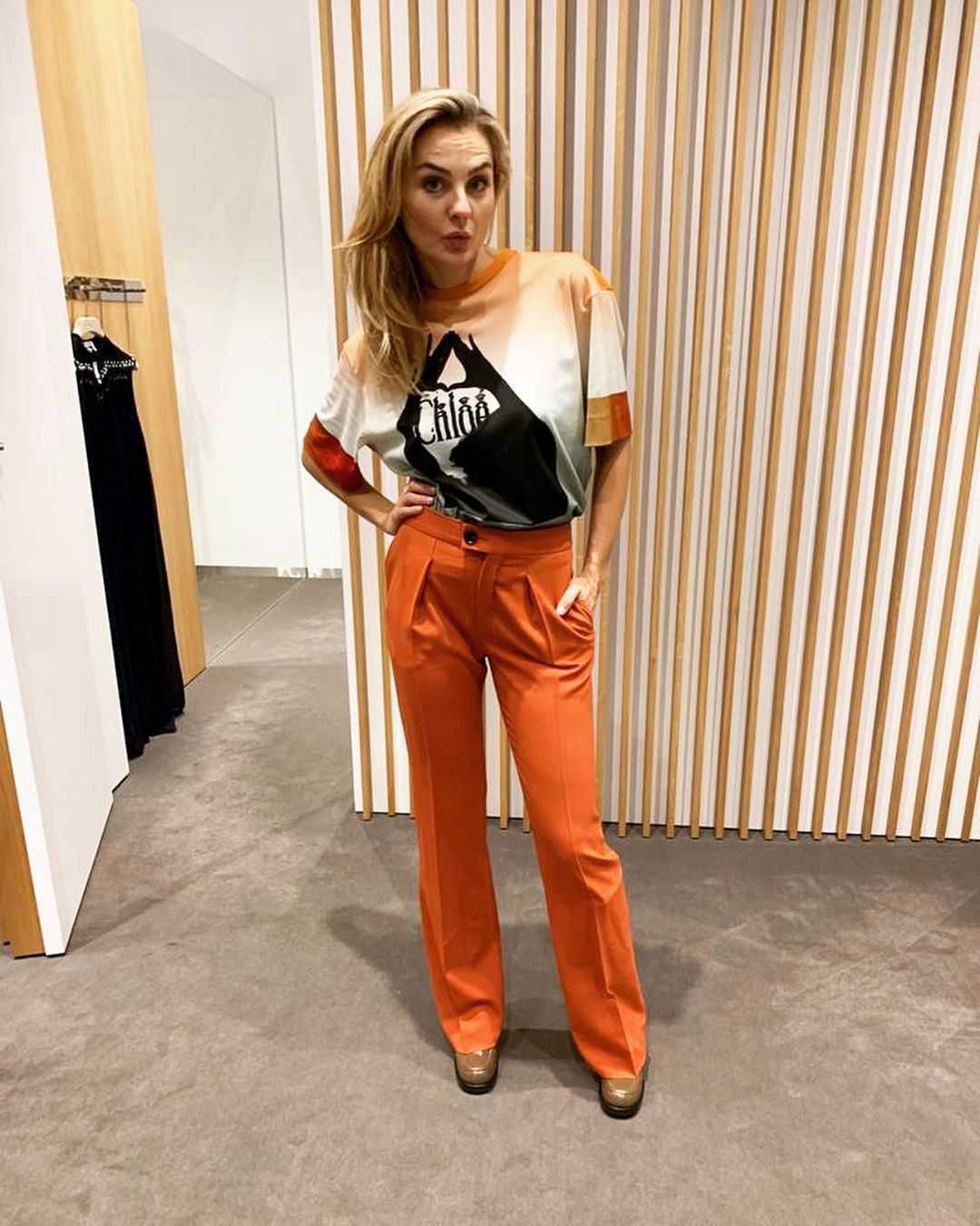 Małgorzata Socha na przymiarkach w Vitkacu