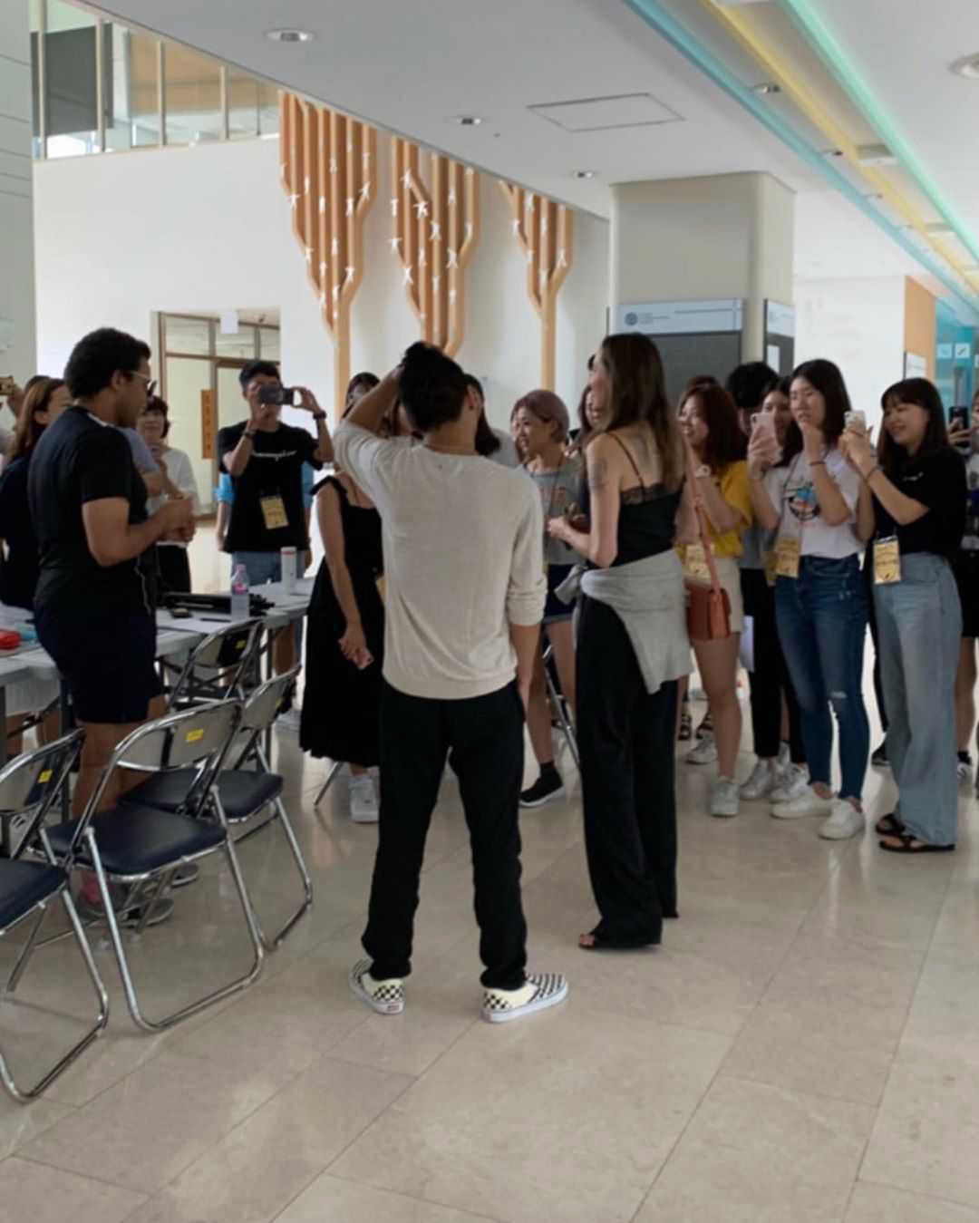 Angelina Jolie odwiedziła Uniwersytet Yonsei