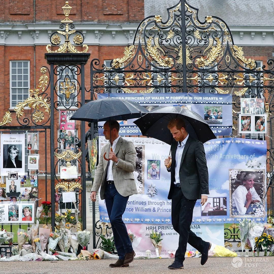 Książę Harry i książę William celebrują 20 rocznicę śmierci matki