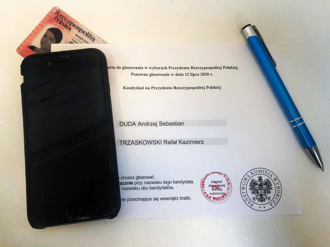 Joanna Jabłczyńska - gwiazdy głosują w II turze wyborów prezydenckich 2020
