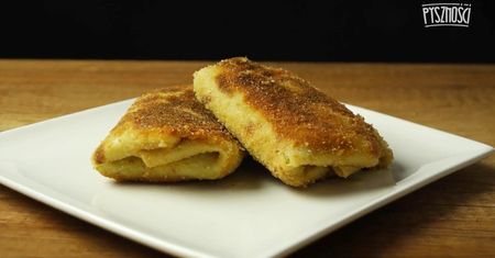 Krokiety z farszem z bobu i serka mascarpone