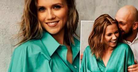 Ciężarna Agnieszka Kaczorowska eksponuje krągłości. Rozmiar brzuszka jasno wskazuje, że poród zbliża się wielkimi krokami