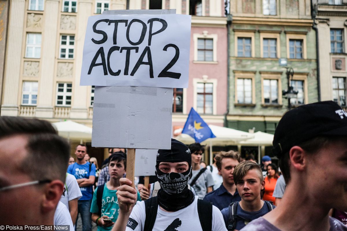 Polska Wikipedia nie działa. To protest przeciwko "Acta 2"