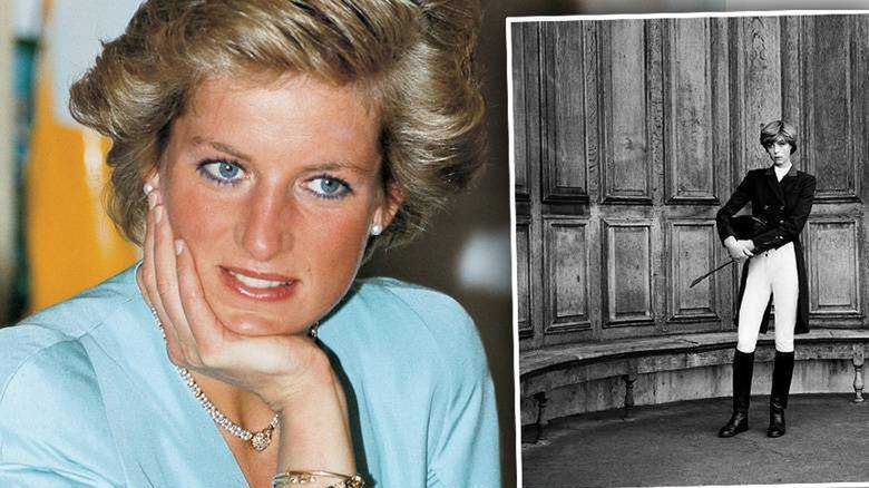 Edie Campbell jako księżna Diana w Vogue Paris