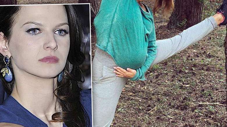 Kasia Cichopek ćwiczy w ciąży