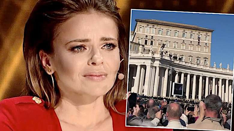 Edyta Herbuś w Watykanie