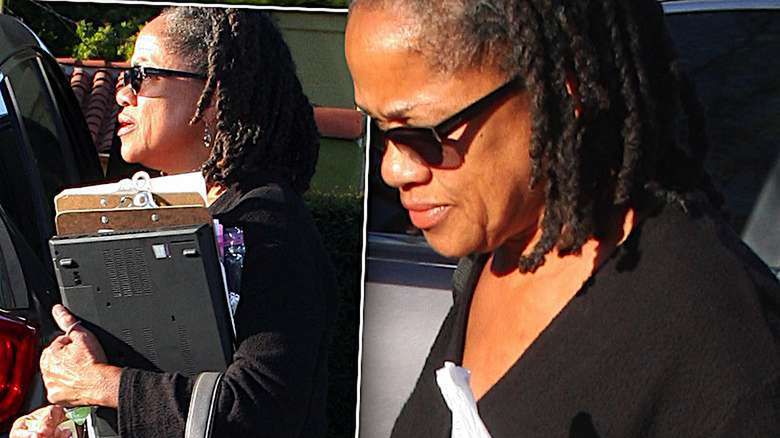 Matka Meghan Markle Doria Ragland przyłapana pod domem