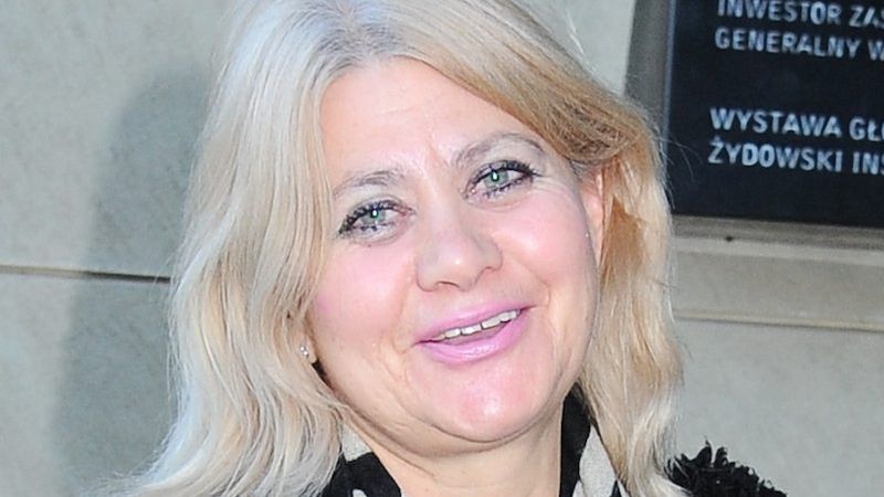 Izabela Kisio-Skorupa w czarnej stylizacji. Mama Oli Kisio zmiania styl