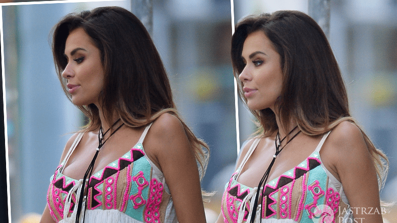 Ciężarna Natalia Siwiec w drodze do fryzjera