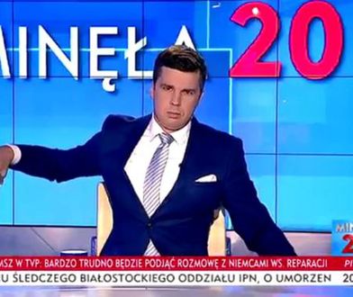 Michał Rachoń na oczach widzów wylał Tigera. Teraz się tłumaczy