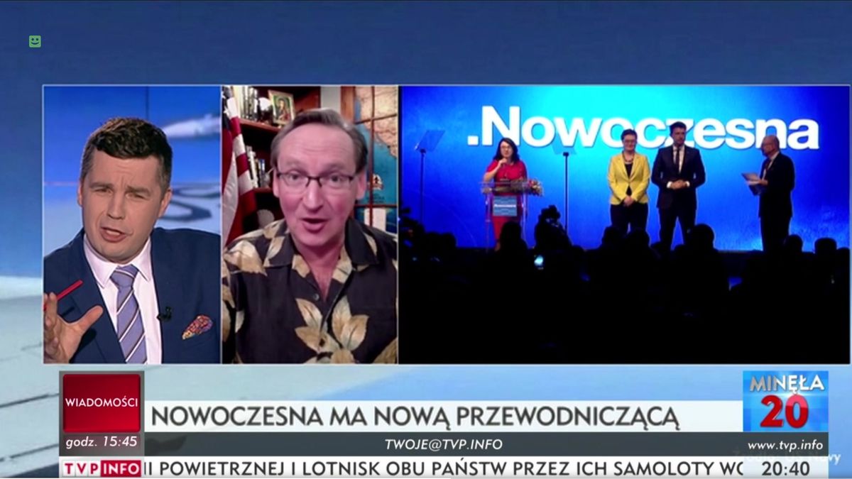 Wojciech Cejrowski rozmawiał z Michałem Rachoniem w programie "Minęła 20".