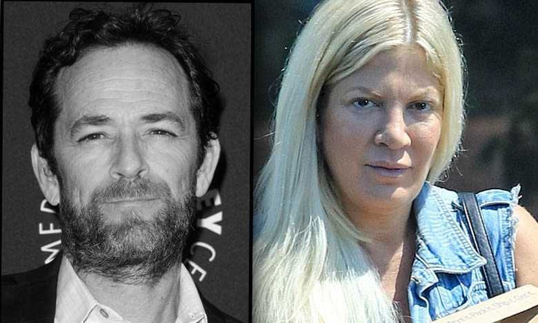 Luke Perry Tori Spelling