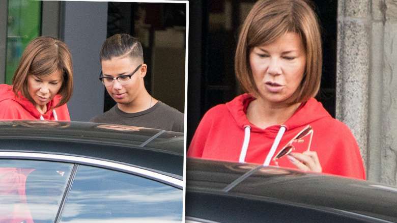 Edyta Górniak w dresie i bez makijażu