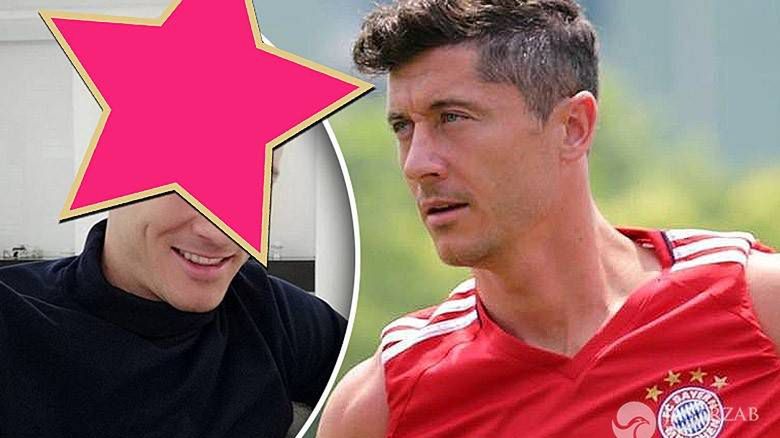 Robert Lewandowski przefarbował włosy na blond