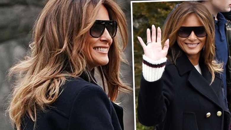 Melania Trump w sportowej stylizacji