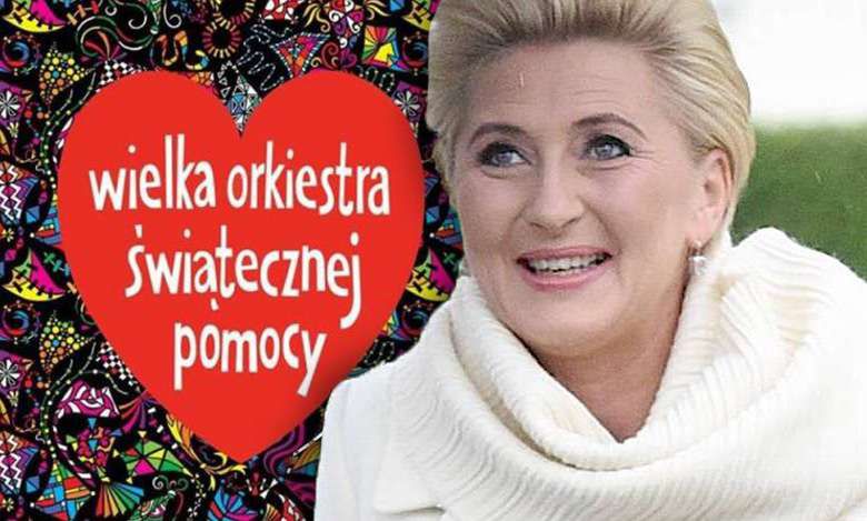 Agata Duda WOŚP 2019