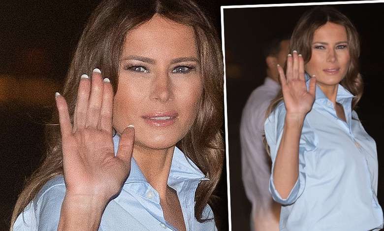 Opalona na czekoladkę Melania Trump pożegnała Ghanę. W Afryce nie poszalała z kreacjami