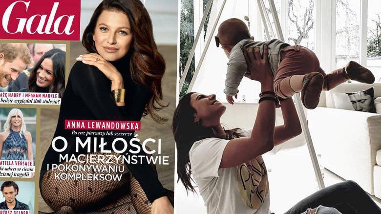 Anna Lewandowska o przyszłości Klary  fot. Gala