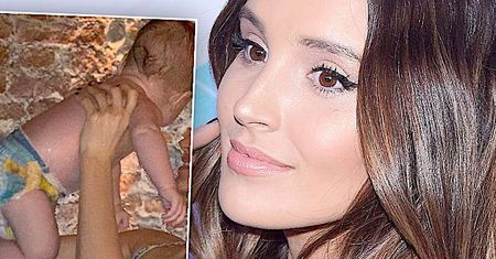 Ale figura! Marina pokazała całą sylwetkę w bikini pół roku po porodzie! Zmyła też makijaż!