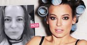 Zachwycona nową fryzurą Anna Mucha na randce z partnerem. Fryzjer postawił na cięcie