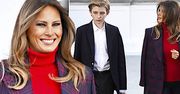 Melania Trump wymieniła szpilki na wygodne kalosze! Dół stylizacji zupełnie do niej nie pasuje!