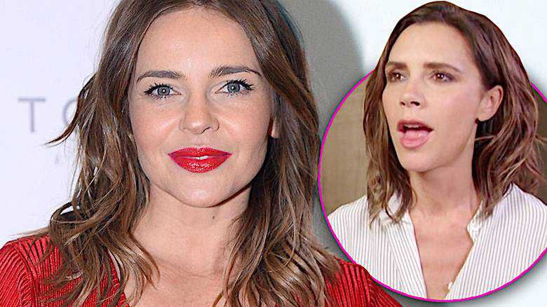 Edyta Herbuś w czerwonej sukience wygląda lepiej od Victorii Beckham