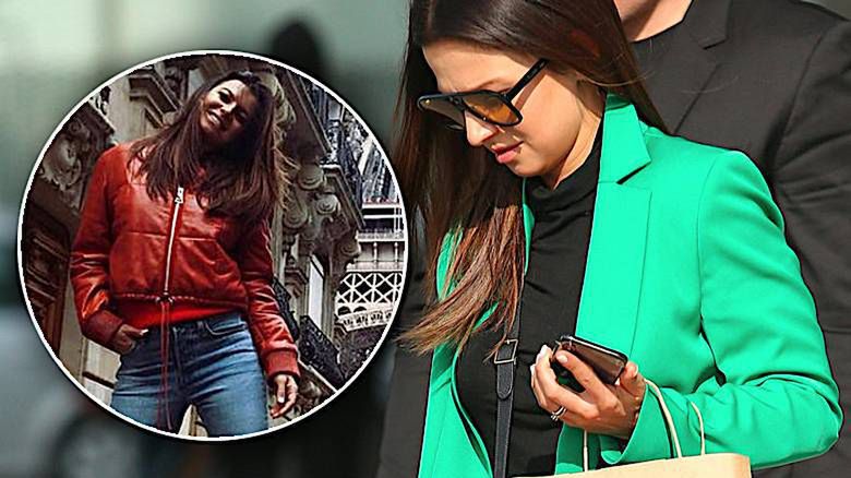 Anna Lewandowska w kurtce z Mango