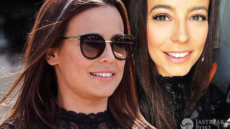 Anna Mucha aparat na zębach