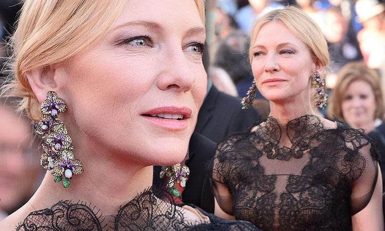 Cannes 2018. Cate Blanchett wyglądała jak królowa elfów na czerwonym dywanie. Założyła bardzo ryzykowną kreację!